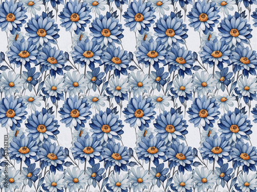 seamless pattern floral,generative ai.
