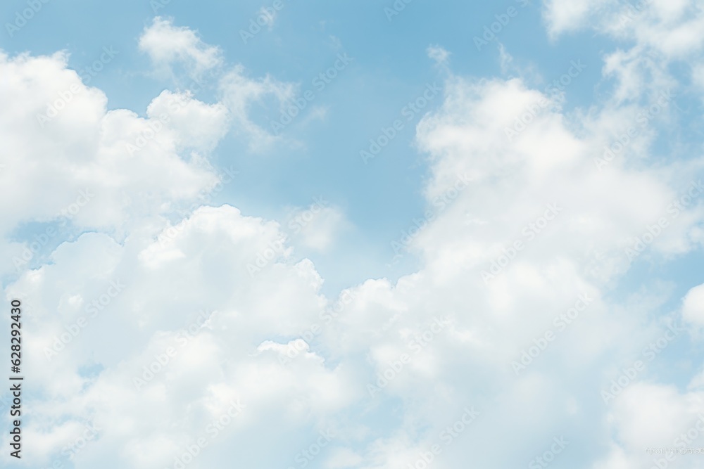 Clouds in s light blue sky Clouds in s light blue sky