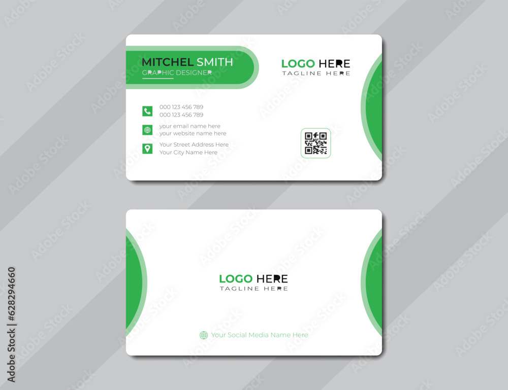 Business Card, Professional Business Card Design, Creative Business Card Design, Creative And Clean Business Card Template, Vector Illustration, Double-sided Creative Business Card Template. Business Card, Professional Business Card Design, Creative Business Card Design, Creative And Clean Business Card Template, Vector Illustration, Double-sided Creative Business Card Template.