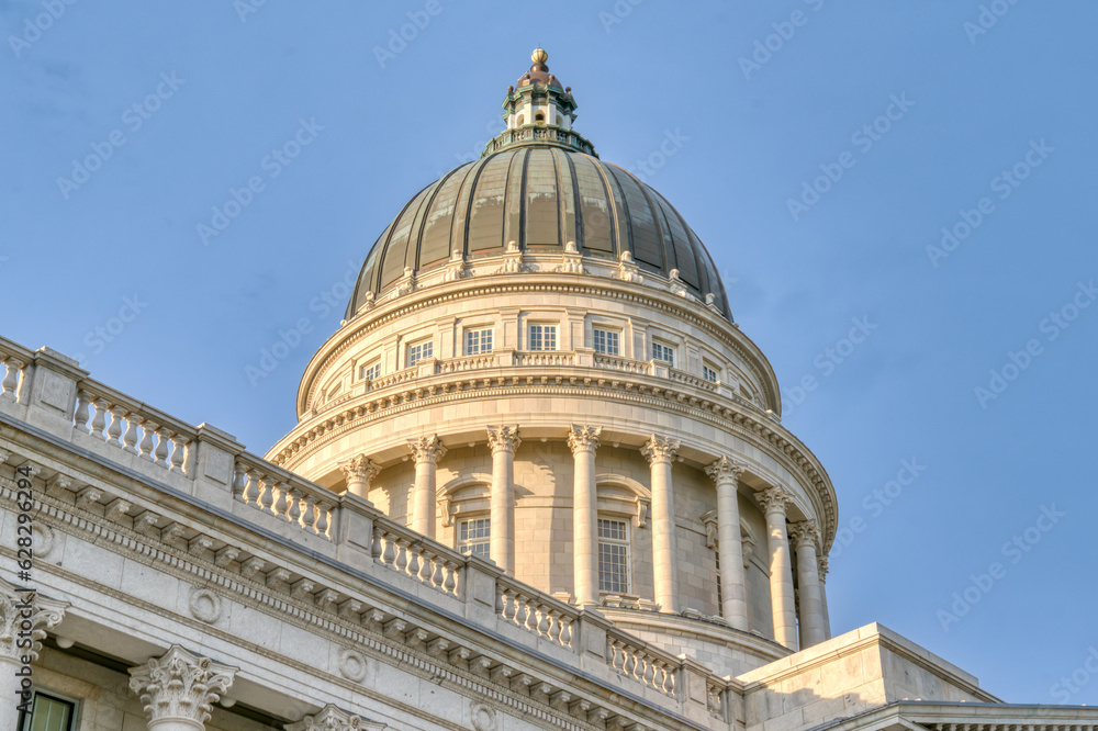 Dome of the Utah State Capitol Building