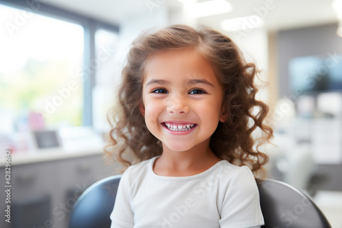 Children's dentistry for healthy teeth and beautiful smile made with AI generative technology