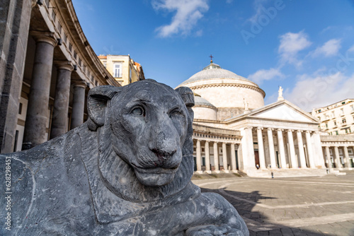 Piazza del Plabiscito, Naples, Italy