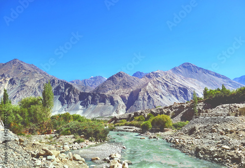 Nubra Valley in Ladakh India photo