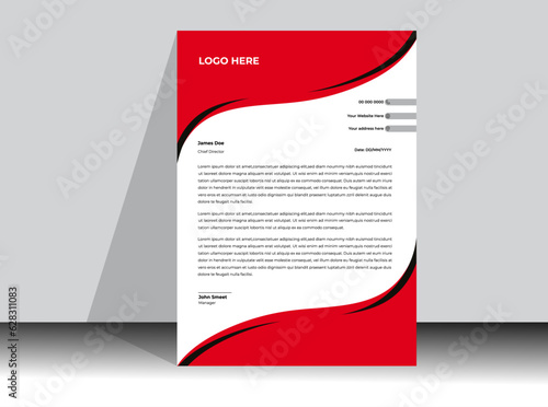 Modern Creative & Clean business style letterhead bundle of your corporate project design.