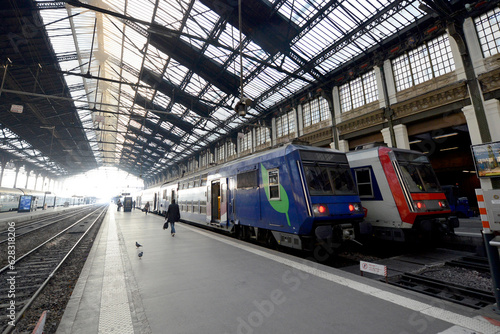 French train, Gare de Lyon