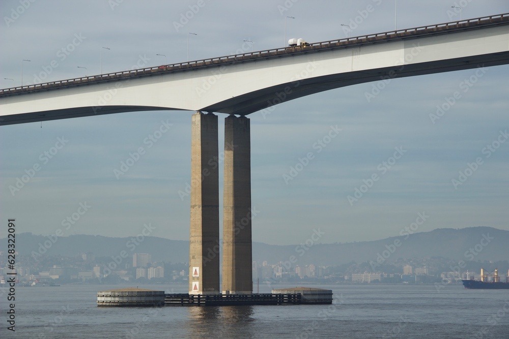 Ponte Rio x Niterói - Rio - Niteroi Bridge Crossing the Guanabara Bay and Connecting Rio de Janeiro and Niteroi Ponte Rio x Niterói - Rio - Niteroi Bridge Crossing the Guanabara Bay and Connecting Rio de Janeiro and Niteroi