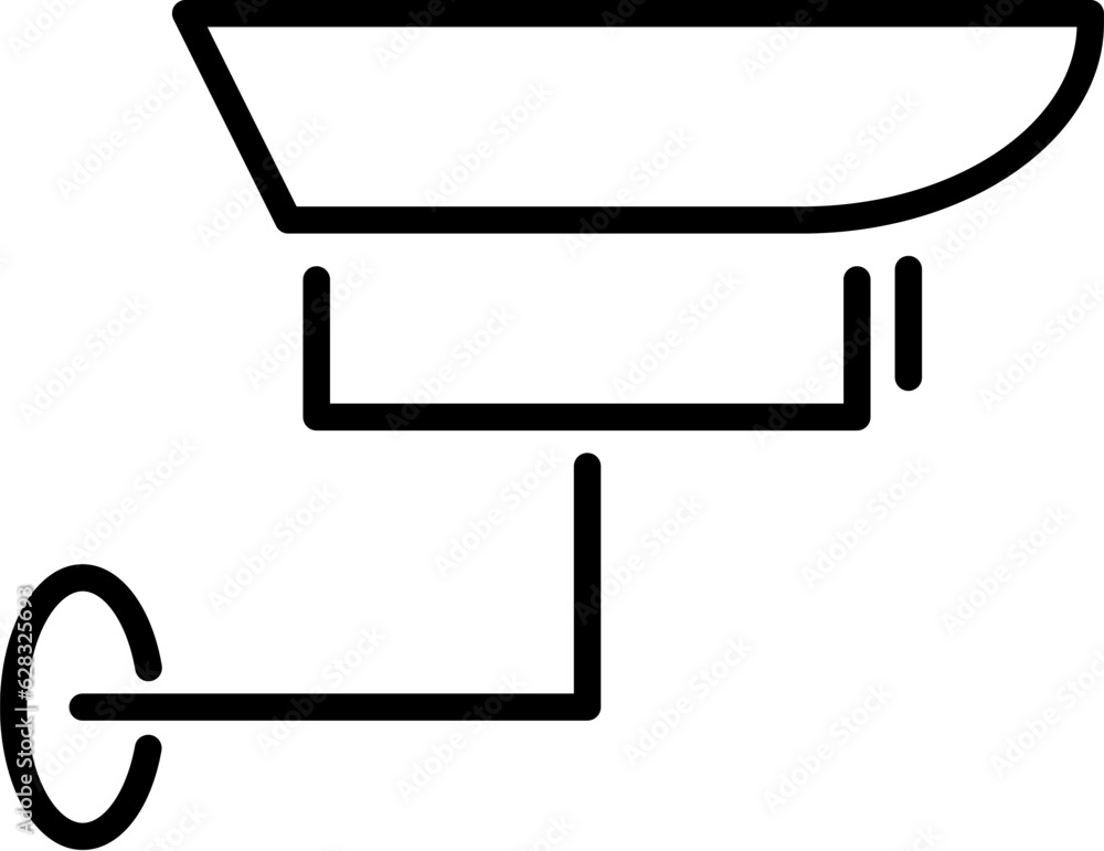 Camera Vector Line Symbol. Perfect for web sites, books, stores, shops. Editable stroke in minimalistic outline style Camera Vector Line Symbol. Perfect for web sites, books, stores, shops. Editable stroke in minimalistic outline style