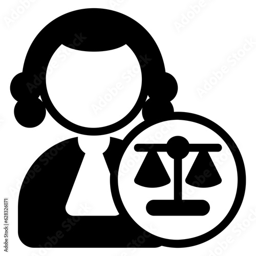  Judge black style icon