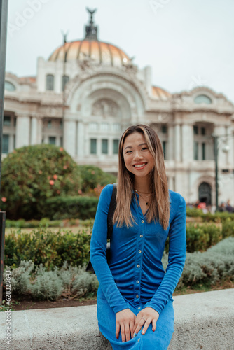 beautiful asian girl traveling alone © CarlosCalixto