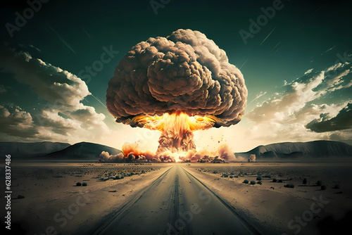 Unprecedented Nuclear Explosion: A Catastrophic Event | AI Generative