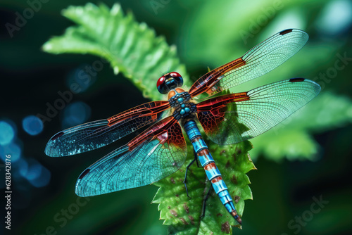 Dragonfly close-up © Veniamin Kraskov