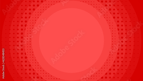 abstract comic background on red
