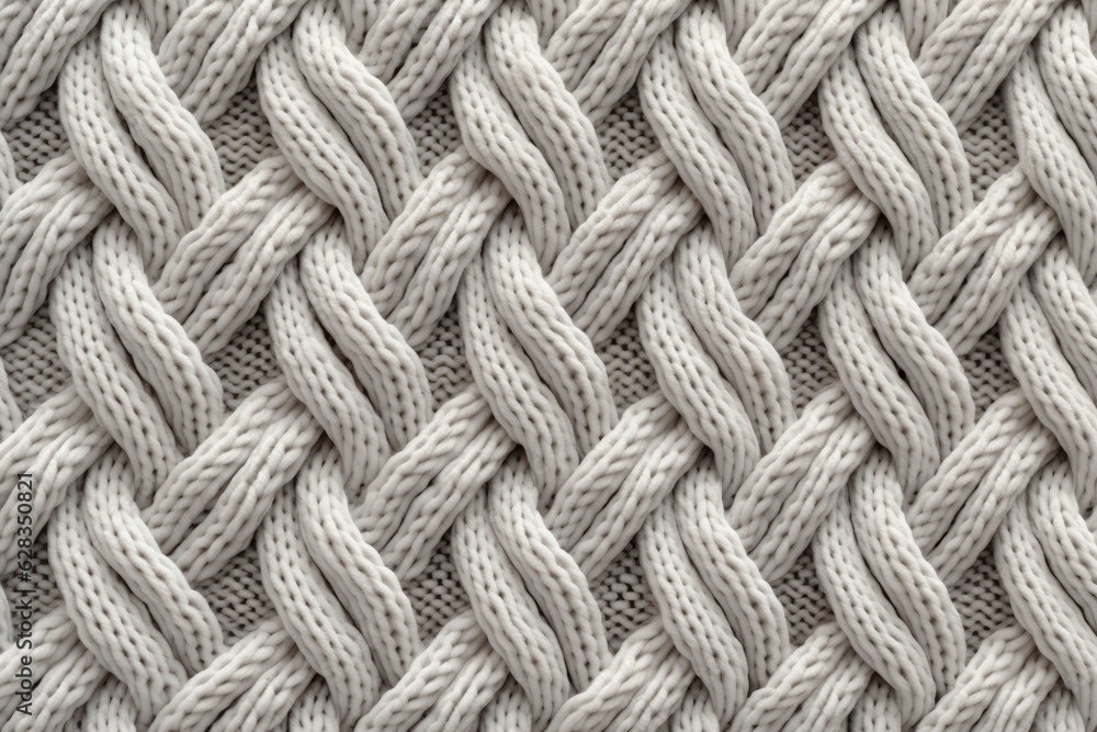 Intricate cable and twist pattern fabric, a testament to meticulous craftsmanship and textural beauty. Intricate cable and twist pattern fabric, a testament to meticulous craftsmanship and textural beauty.
