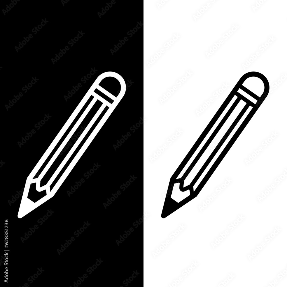 pencil icon, write icon vector logo template pencil icon, write icon vector logo template