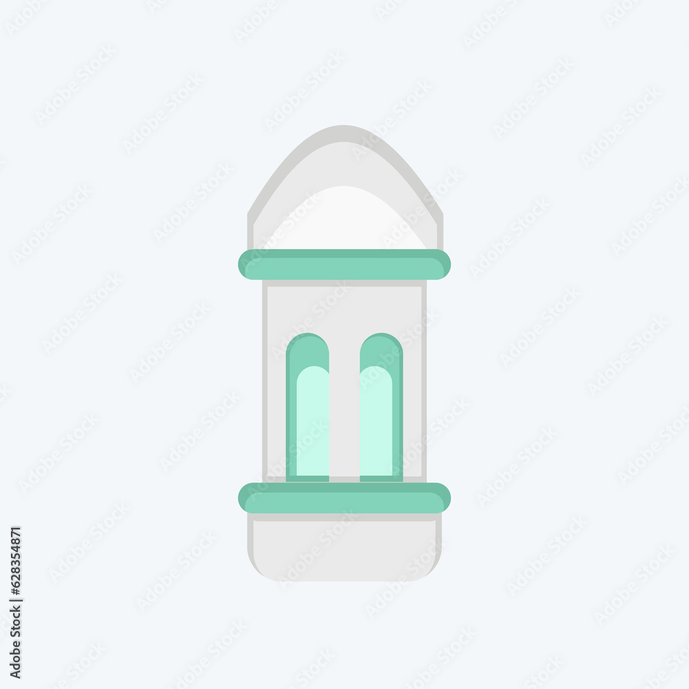 Icon Adhan. related to Eid Al Fitr symbol. islamic. ramadhan. simple illustration Icon Adhan. related to Eid Al Fitr symbol. islamic. ramadhan. simple illustration