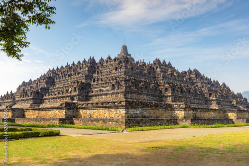 Obraz na płótnie Borobudur Temple in Yogyakarta, Java, Indonesia. w salonie