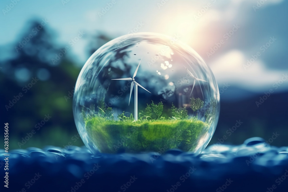 Clean hydrogen energy concept. Environment, eco friendly industry and alternative energy. Climate friendly energy solution in the future for net zero target. Reducing greenhouse gas emissions Clean hydrogen energy concept. Environment, eco friendly industry and alternative energy. Climate friendly energy solution in the future for net zero target. Reducing greenhouse gas emissions