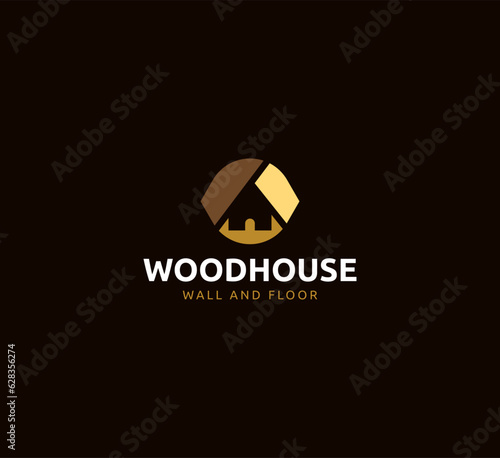 House parquet logo template for your business or company