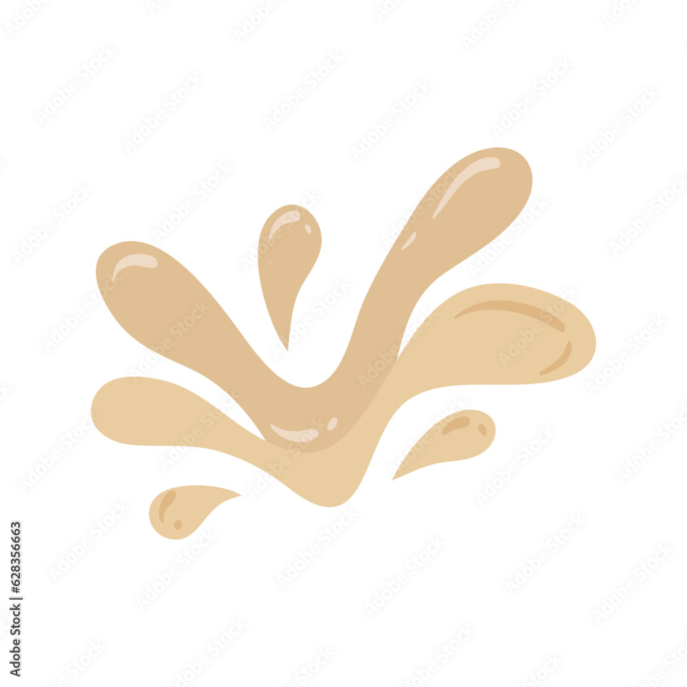 Hand Drawn Melting Choco Illustration. Chocolate drops and blots. Isolated seamless repeatable melted brown and white chocolate flow down Hand Drawn Melting Choco Illustration. Chocolate drops and blots. Isolated seamless repeatable melted brown and white chocolate flow down