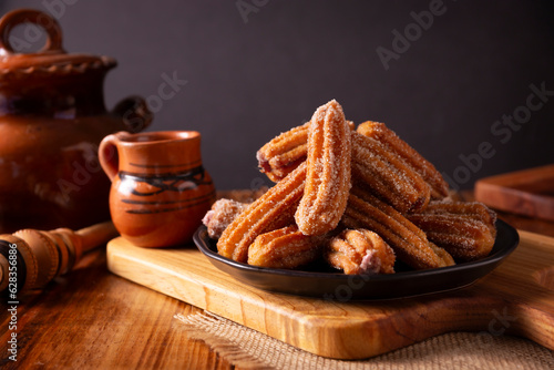 Bild auf Leinwand Churros
