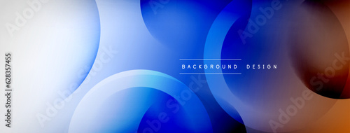 Light geometric abstract ba...