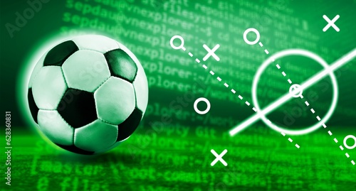 real-time football results and news concept, ball © BillionPhotos.com