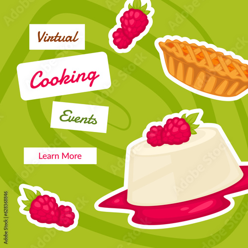 Virtual cooking events learn more, make desserts