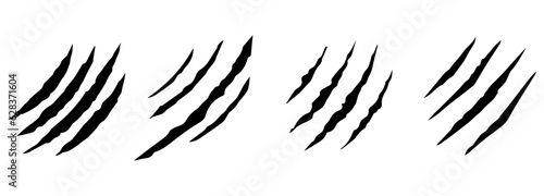 Set black silhouette circular laurel. Silhouette laurel wreath. Vector black laurels set