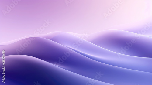 Soft Purple gradient abstract line and wave background. 