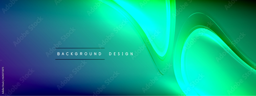 Vector abstract background - liquid transparent bubble shapes on fluid gradient with shadows and light effects Vector abstract background - liquid transparent bubble shapes on fluid gradient with shadows and light effects