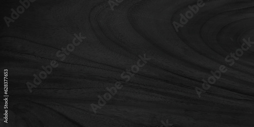Subtle black wood texture background with birch bark template. Cool light dark natural wooden wallpaper. Vector