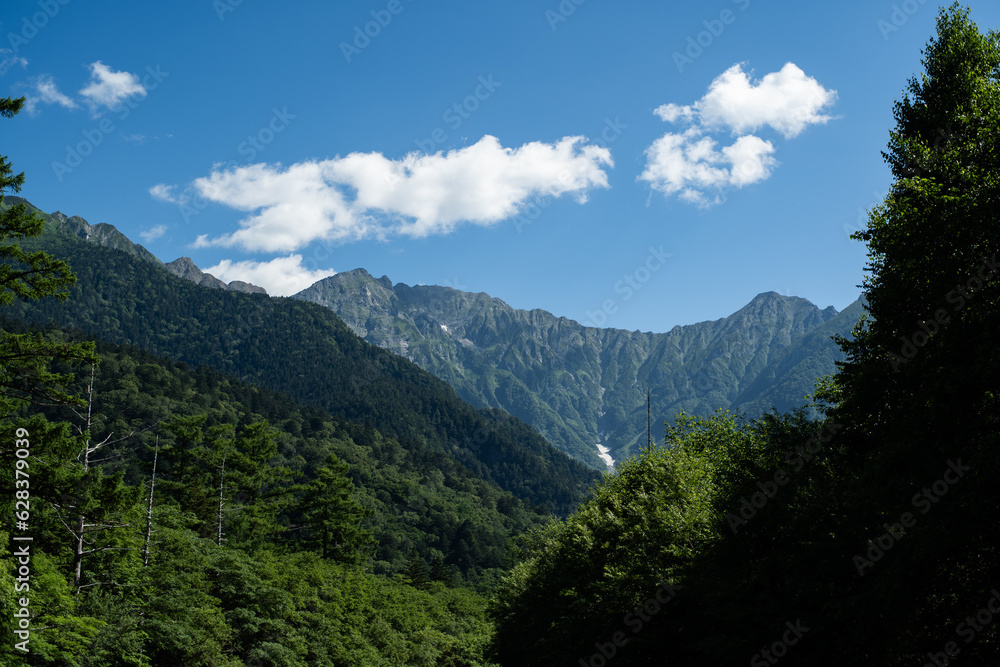 上高地の風景 上高地の風景
