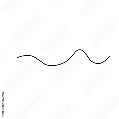 Scribble Line Quote Decortion 