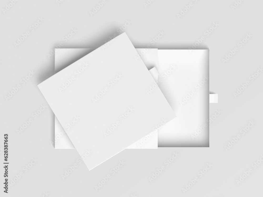 Sliding box mockup Sliding box mockup