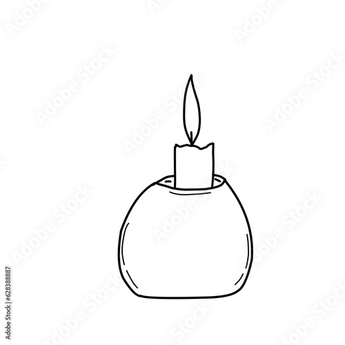 Burning Aromateraphy Candle 