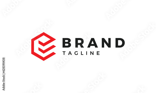 Modern logistics brand logo design.