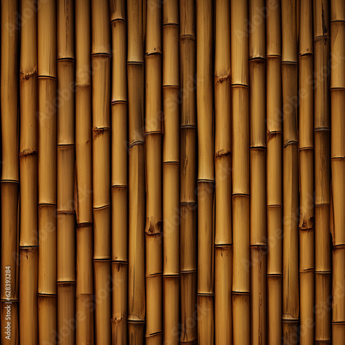 Thai style bamboo wall Bamboo 