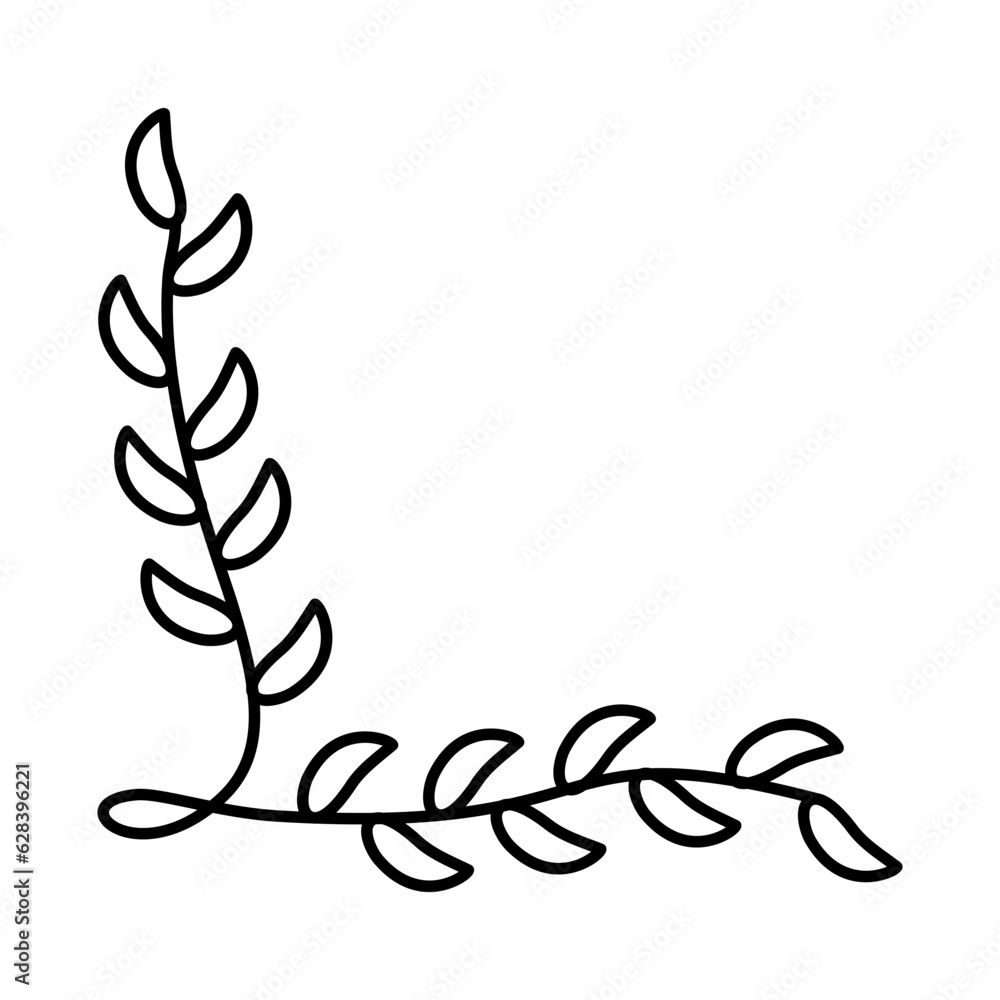 Obraz premium Floral Corner