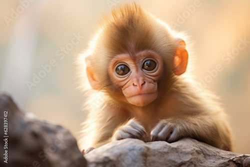 cute baby monkey © Fabio