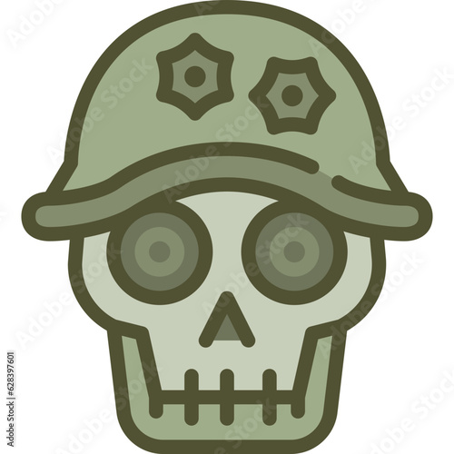 death two tone icon