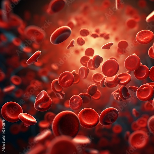 red blood cells.