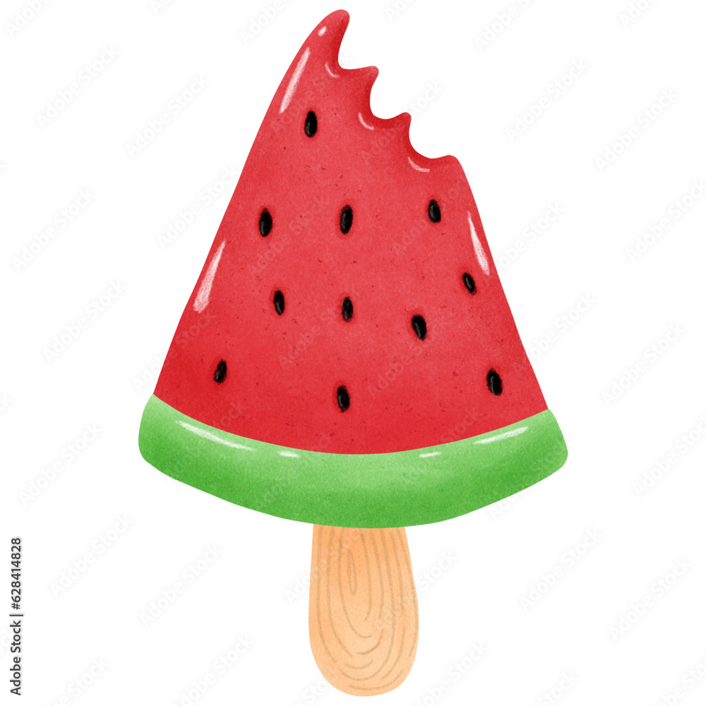 ice cream watermelon ice cream watermelon