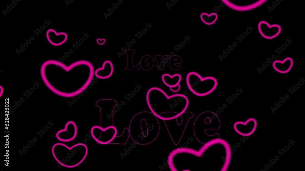 neon heart neon heart