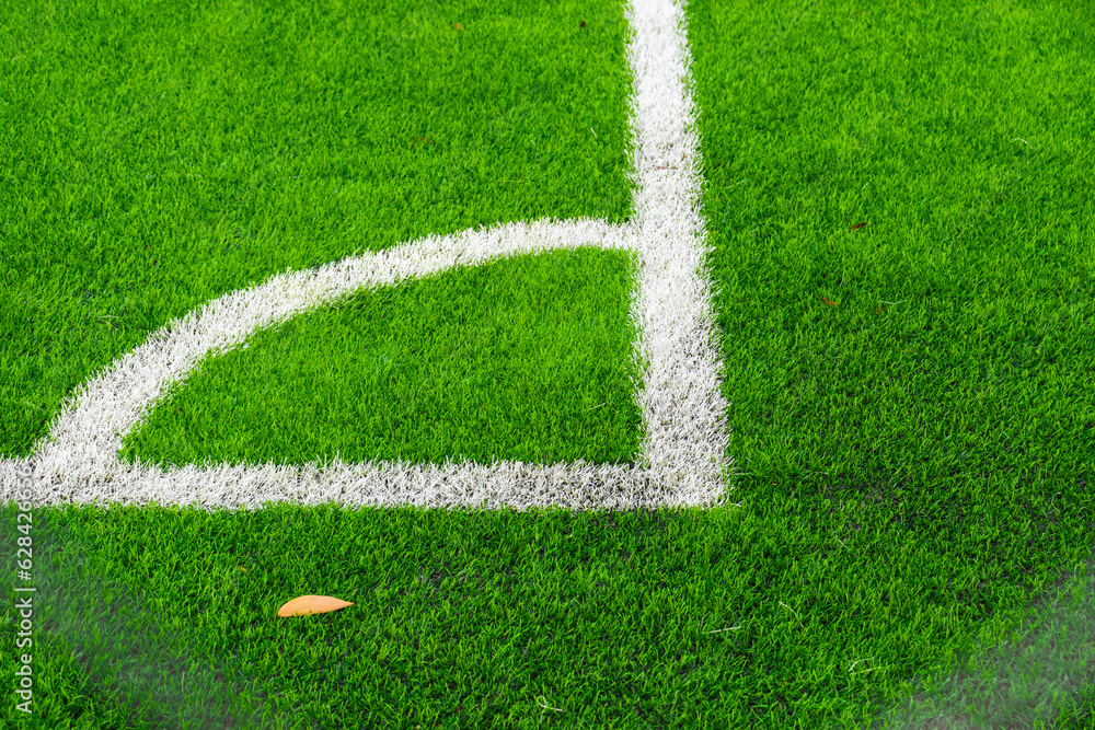 A soccer field view from outside the fence, focusing on the field., after some edits. A soccer field view from outside the fence, focusing on the field., after some edits.