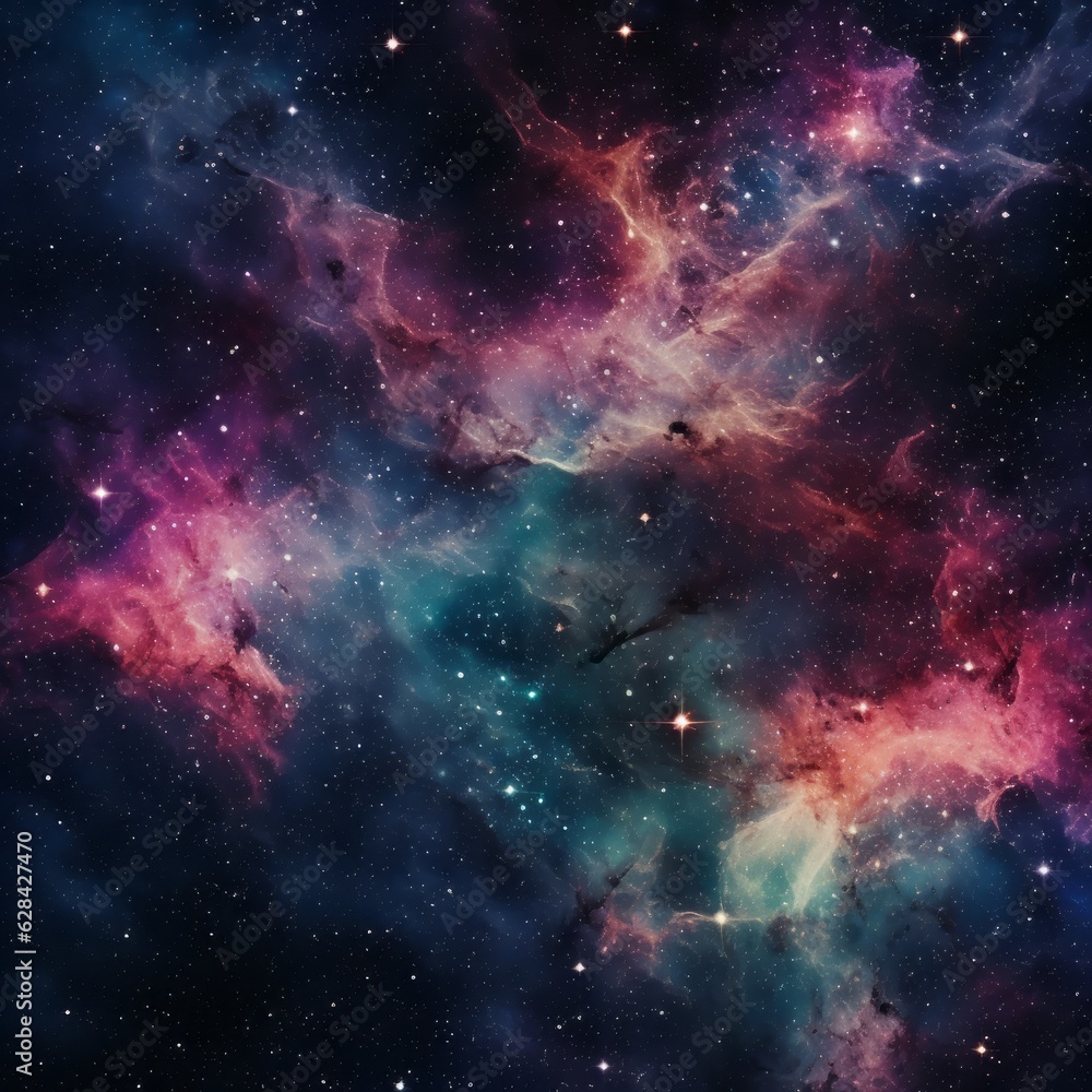 Fototapeta premium Starry Cosmic Backdrop