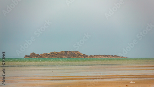 Dragon Island in the Dakhla Peninsula in Morocco photo