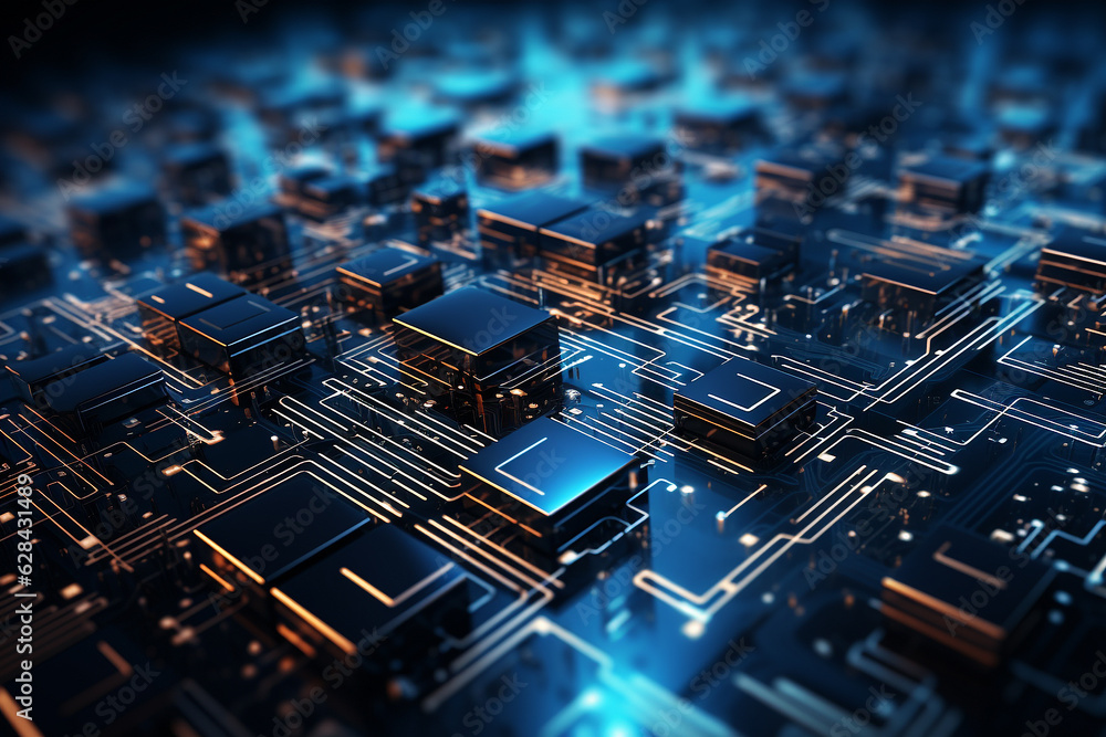 abstract algorithm technology background. generations ai abstract algorithm technology background. generations ai