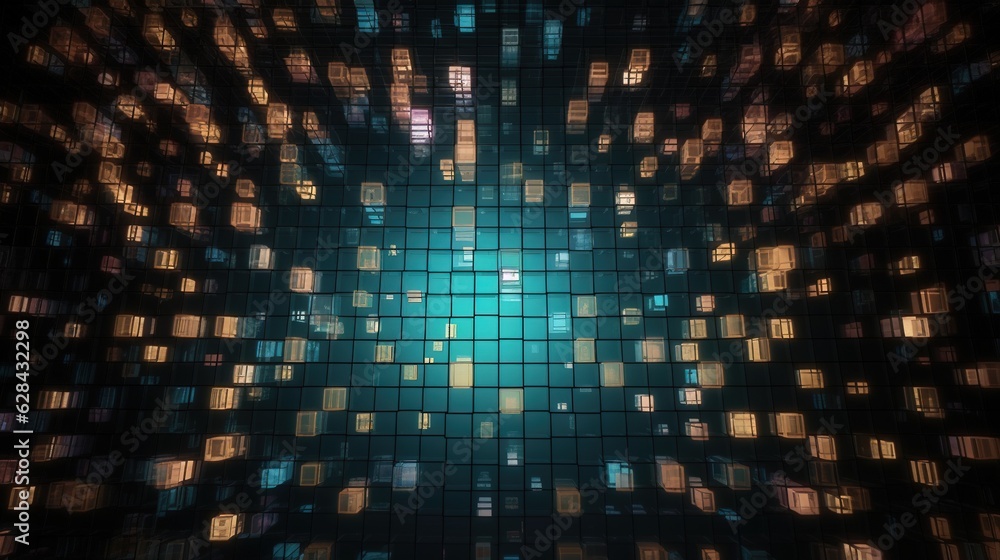 Obraz premium Digital Internet Technology Background
