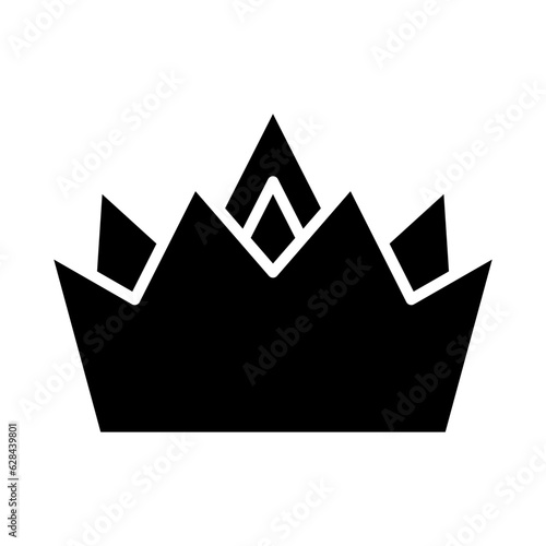 crown icon or logo isolated sign symbol vector illustration - high quality black style vector icons
