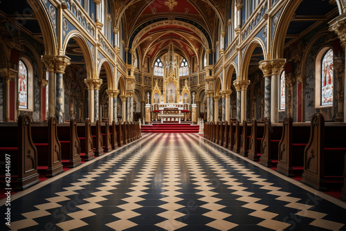 the unique elements and design of different churches from various historical periods and cultural contexts, highlighting the diversity of church architecture. Generative AI